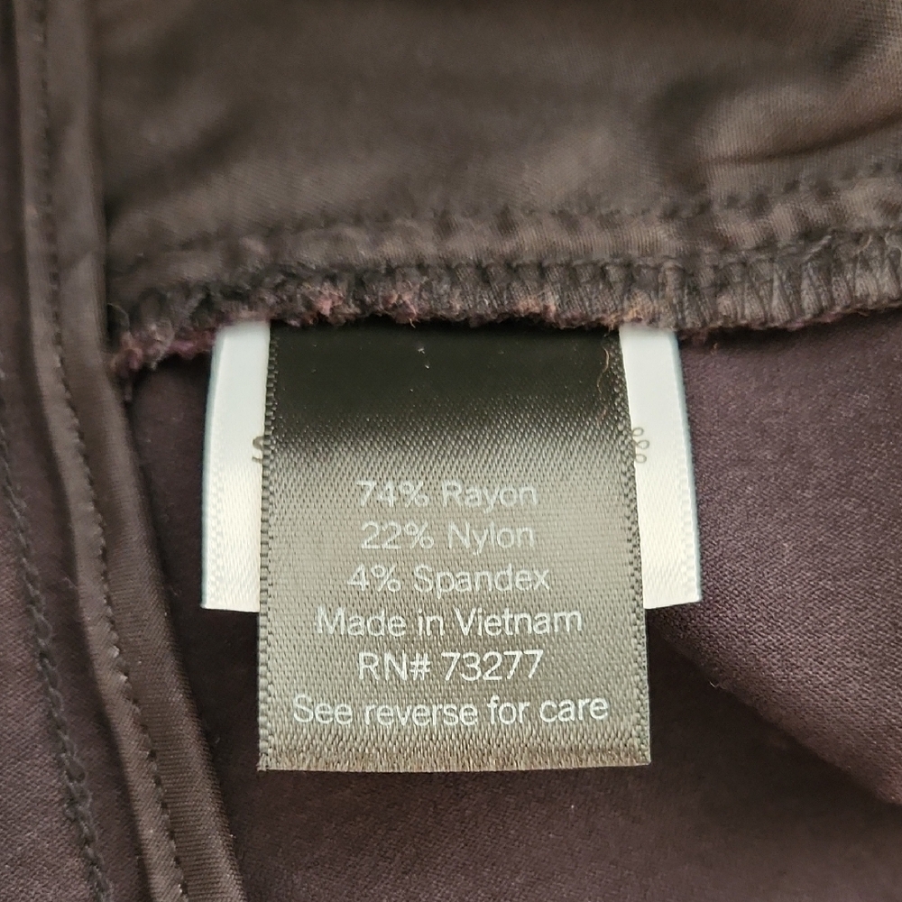 Simply Vera Vera Wang Black Pants - Picture 6 of 7